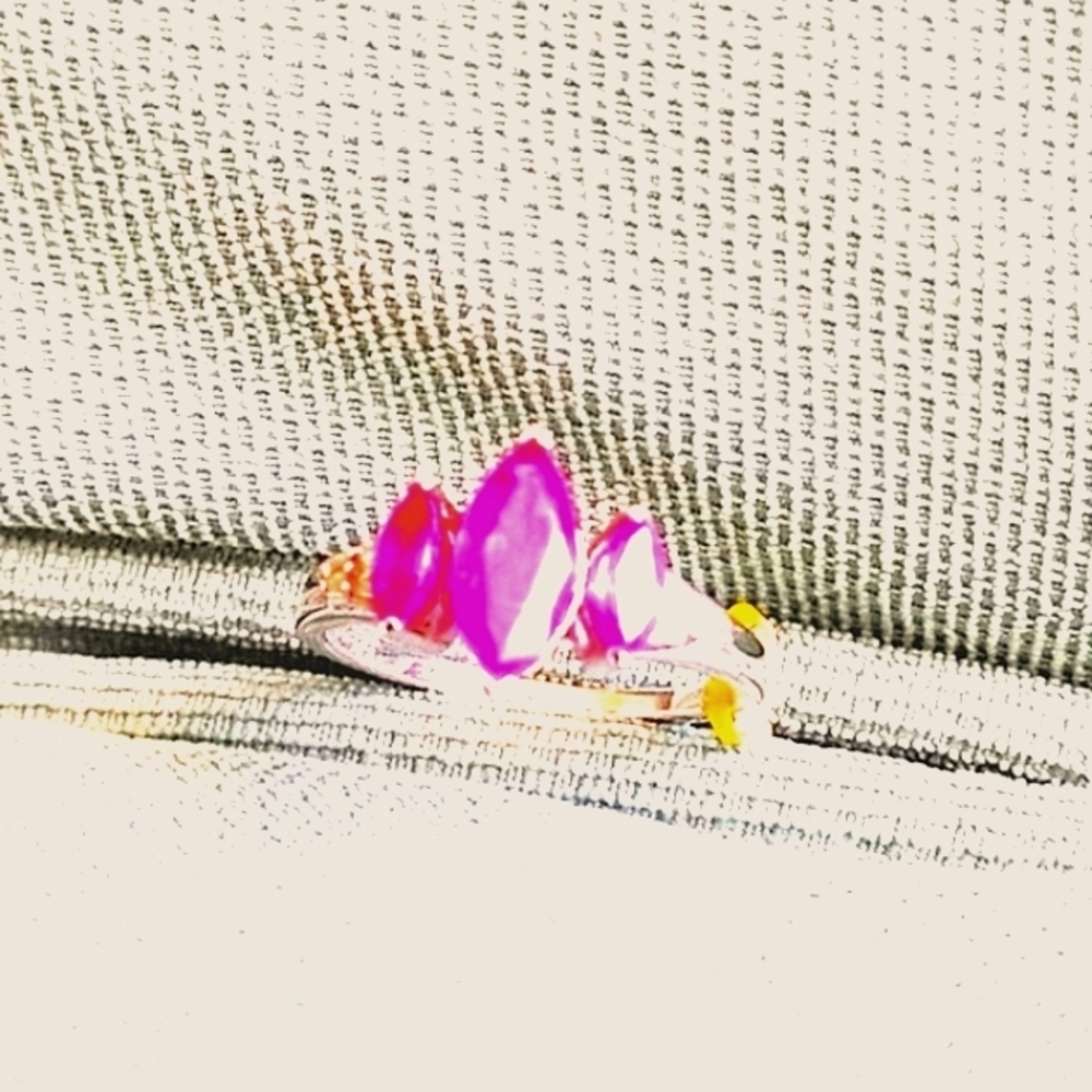 💗IIAKAKA HOT PINK SAPPHIRE, DIAMOND RING 💗